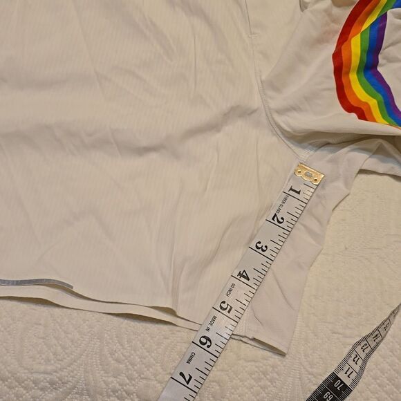 Lululemon LGBTQ rainbow shorts size large - Picture 5 of 9
